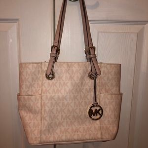 Limited Edition peach pink Michael Kors purse